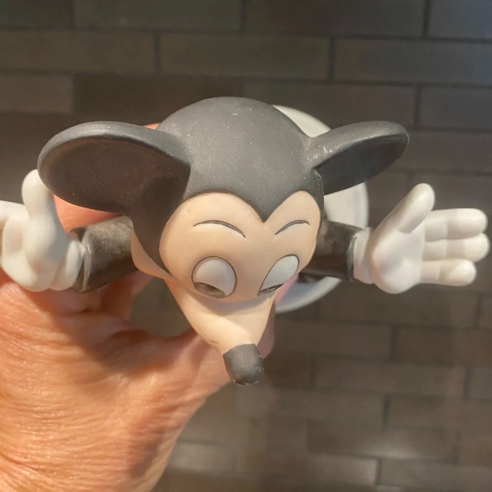 Disney Mickey Mouse Vintage 1985 Mickey In Tuxedo Porcelain Statue Figurine